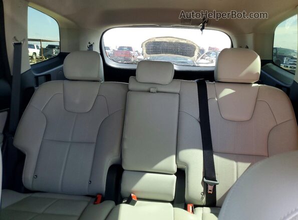 5XYP3DHC9LG068193 2020 KIA TELLURIDE Maroon უკანა სავარძლების ხედი
