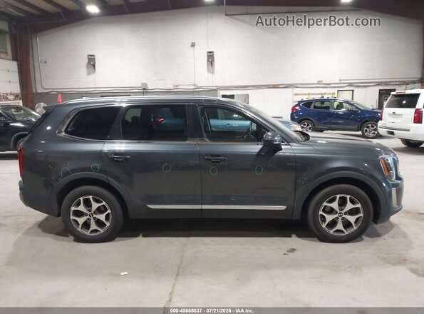 5XYP3DHCXLG031122 2020 KIA TELLURIDE Gray Սալոնի հետևի տեսք