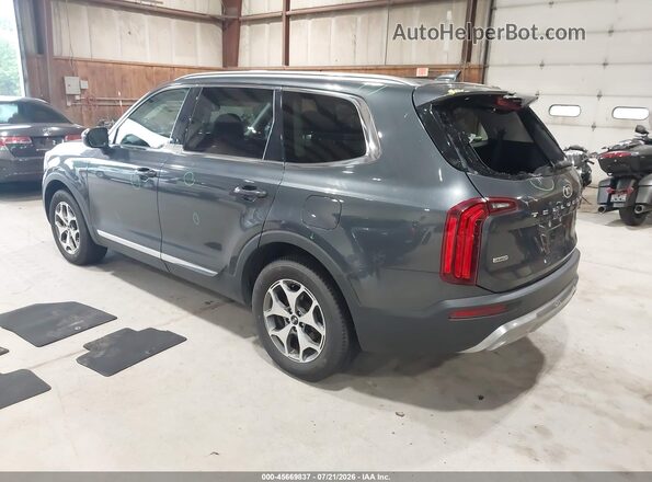 5XYP3DHCXLG031122 2020 KIA TELLURIDE Gray Հետևի ձախ