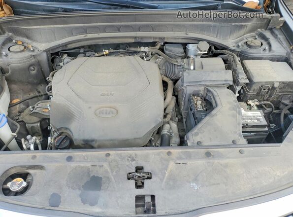 5XYP3DHCXLG057042 2020 KIA TELLURIDE Black Engine compartment view