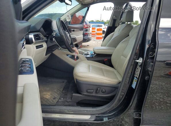 5XYP3DHCXLG057042 2020 KIA TELLURIDE Black Front interior view