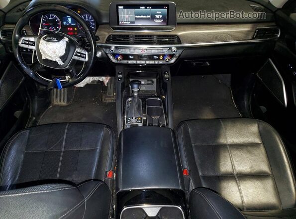 5XYP3DHCXLG058241 2020 KIA TELLURIDE Gray Widok deski rozdzielczej