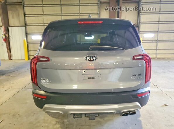 5XYP3DHCXLG058241 2020 KIA TELLURIDE Gray Widok z tyłu