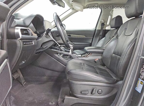 5XYP3DHCXMG186139 2021 KIA TELLURIDE Charcoal Вид салону спереду