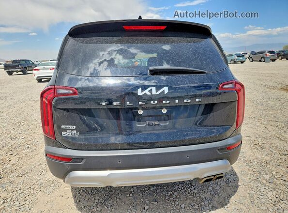 5XYP3DHCXNG216189 2022 KIA TELLURIDE Charcoal Vista trasera