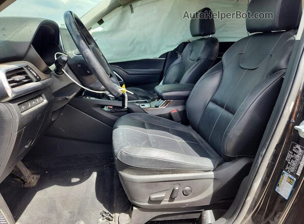 5XYP3DHCXNG216189 2022 KIA TELLURIDE Charcoal Vista interior delantera