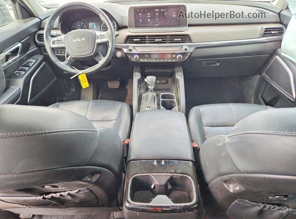 5XYP3DHCXNG216189 2022 KIA TELLURIDE Charcoal Vista del salpicadero