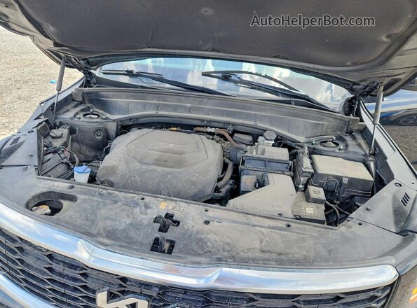 5XYP3DHCXNG216189 2022 KIA TELLURIDE Charcoal Vista interior trasera