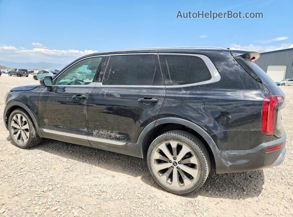 5XYP3DHCXNG216189 2022 KIA TELLURIDE Charcoal Trasero izquierdo