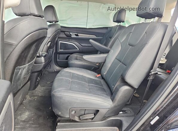5XYP3DHCXNG216189 2022 KIA TELLURIDE Charcoal Vista de los asientos traseros
