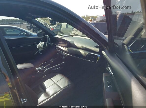 5XYP54GC1RG440680 2024 KIA TELLURIDE Dark Brown წინა სალონის ხედი