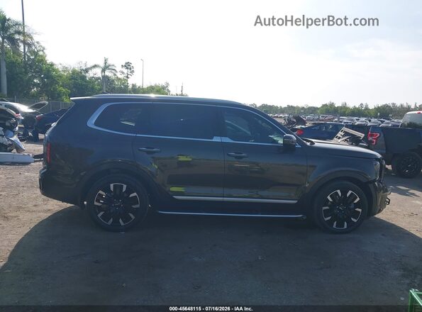 5XYP54GC1RG440680 2024 KIA TELLURIDE Dark Brown უკანა სალონის ხედი