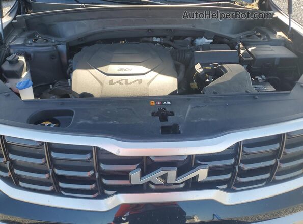 5XYP54GC3RG428658 2024 KIA TELLURIDE Black Vista del compartimento del motor