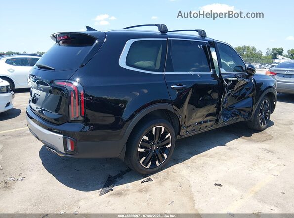 5XYP54GC6RG432011 2024 KIA TELLURIDE Black უკანა მარჯვენა