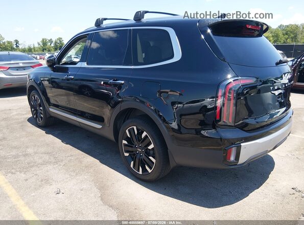 5XYP54GC6RG432011 2024 KIA TELLURIDE Black უკანა მარცხენა