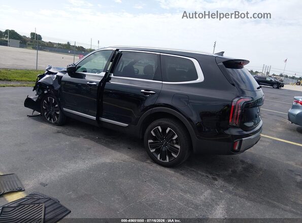 5XYP54GC9SG629924 2025 KIA TELLURIDE Black Trasero izquierdo