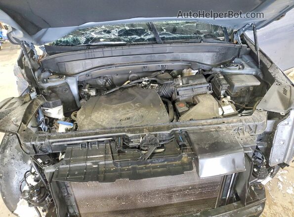5XYP54HC1MG154965 2021 KIA TELLURIDE Gray Вид підкапотного простору