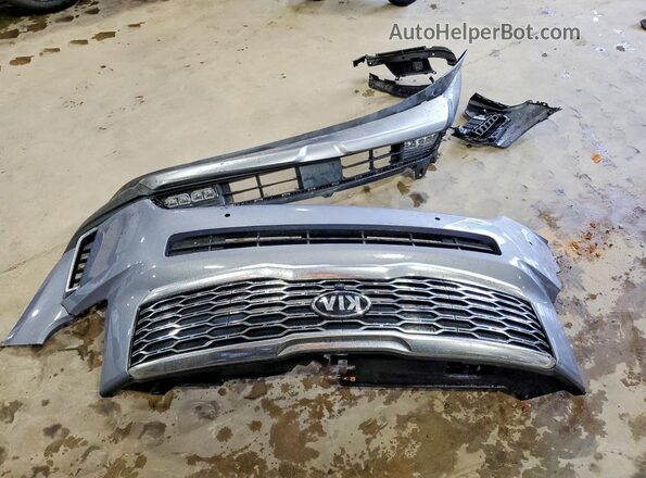 5XYP54HC1MG154965 2021 KIA TELLURIDE Gray Вид наклейки з VIN-кодом