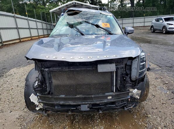 5XYP54HC1MG154965 2021 KIA TELLURIDE Gray Вид спереду