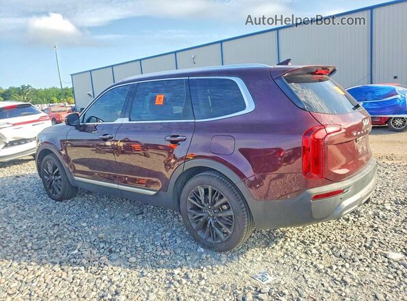 5XYP54HC1NG296492 2022 KIA TELLURIDE Brown Задня ліва чверть