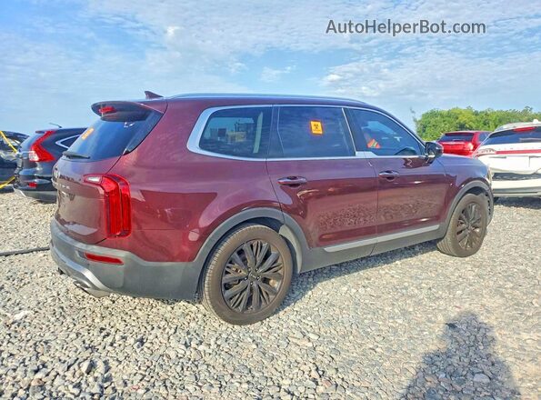 5XYP54HC1NG296492 2022 KIA TELLURIDE Brown Задня права чверть