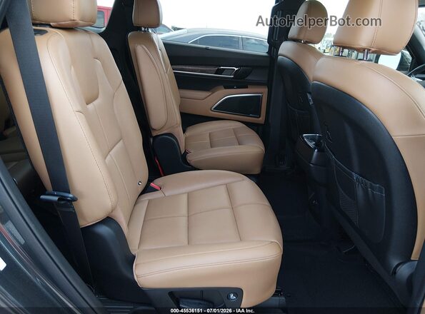 5XYP54HC3MG130392 2021 KIA TELLURIDE Серый Вид наклейки с VIN-кодом