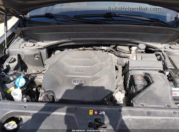 5XYP54HC3MG130392 2021 KIA TELLURIDE Серый Вид сзади
