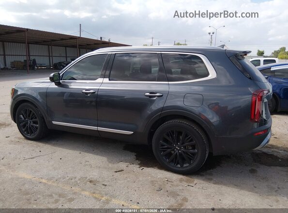 5XYP54HC3MG130392 2021 KIA TELLURIDE Серый Панорамный вид салона 360°