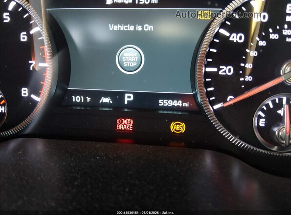 5XYP54HC3MG130392 2021 KIA TELLURIDE Серый 