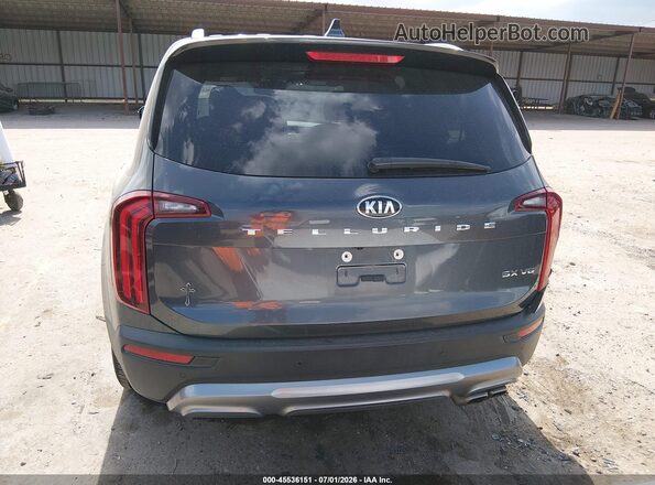 5XYP54HC3MG130392 2021 KIA TELLURIDE Серый 