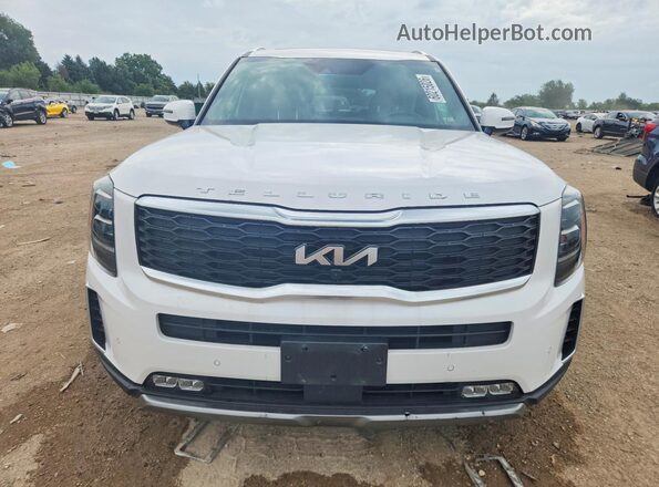 5XYP54HC3NG214729 2022 KIA TELLURIDE White Front view