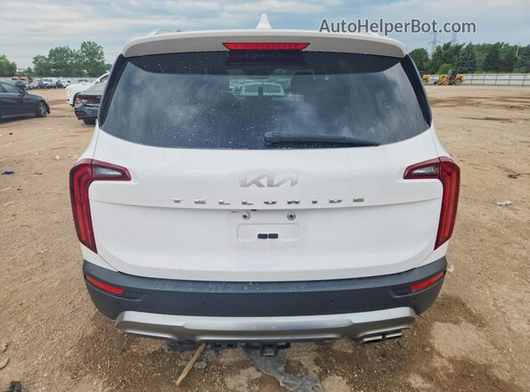 5XYP54HC3NG214729 2022 KIA TELLURIDE White Rear view