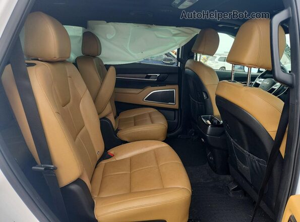 5XYP54HC3NG214729 2022 KIA TELLURIDE White Rear interior view