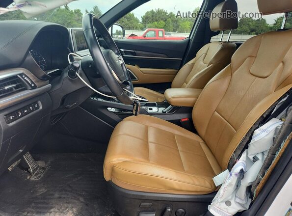 5XYP54HC3NG214729 2022 KIA TELLURIDE White Front interior view