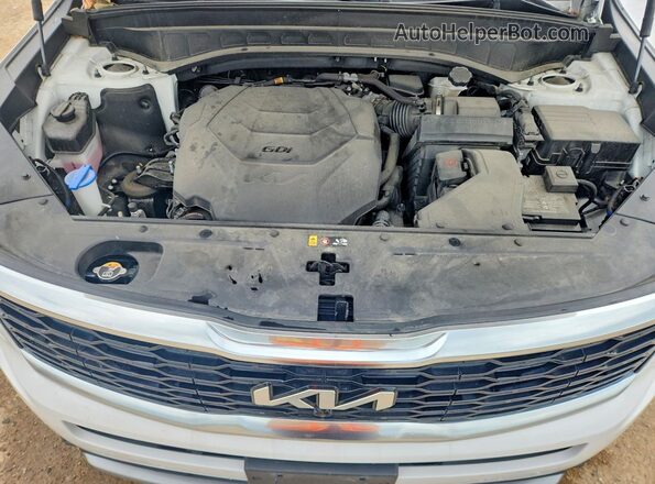 5XYP54HC3NG214729 2022 KIA TELLURIDE White Engine compartment view