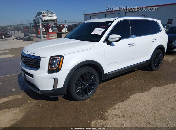 5XYP54HC5LG041454 2020 KIA TELLURIDE White Front left