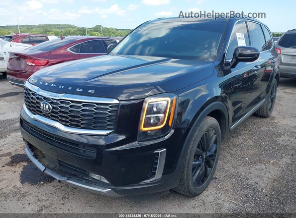 5XYP54HC6LG058361 2020 KIA TELLURIDE Black Передня ліва чверть
