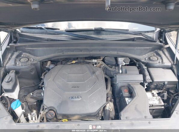 5XYP54HC6LG058361 2020 KIA TELLURIDE Black Вид ззаду
