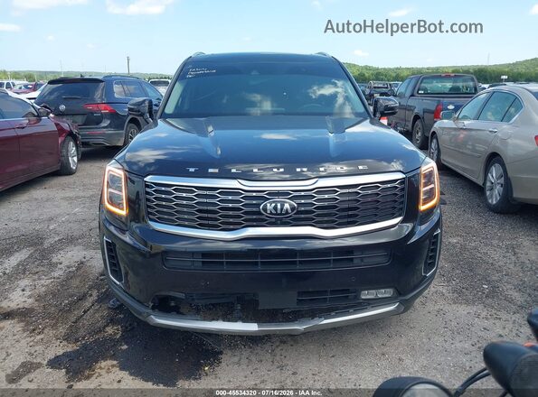 5XYP54HC6LG058361 2020 KIA TELLURIDE Black Вид задньої частини салону