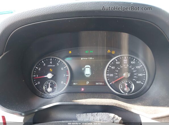 5XYP54HC6MG161054 2021 KIA TELLURIDE Gray უკანა სავარძლების ხედი