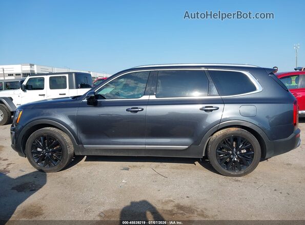 5XYP54HC6MG161054 2021 KIA TELLURIDE Gray სალონის 360-გრადუსიანი ხედი
