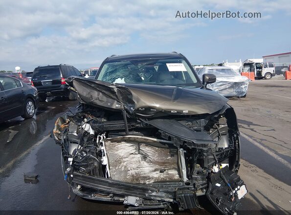 5XYP54HC6NG251516 2022 KIA TELLURIDE Brown Rear interior view