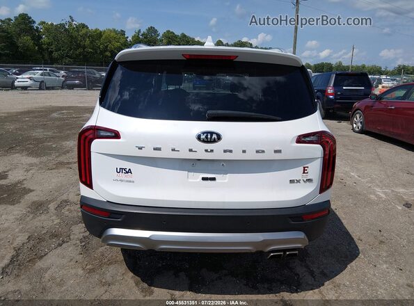 5XYP54HC8LG079132 2020 KIA TELLURIDE White 