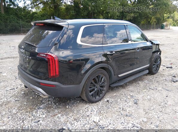 5XYP54HC8NG301820 2022 KIA TELLURIDE Black Trasero derecho