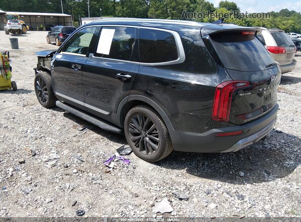 5XYP54HC8NG301820 2022 KIA TELLURIDE Black Trasero izquierdo