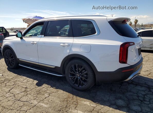 5XYP54HC9MG167110 2021 KIA TELLURIDE White უკანა მარცხენა