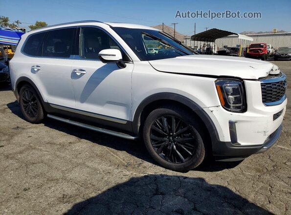 5XYP54HC9MG167110 2021 KIA TELLURIDE White წინა მარჯვენა