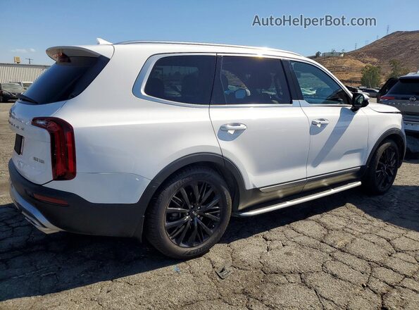 5XYP54HC9MG167110 2021 KIA TELLURIDE White უკანა მარჯვენა