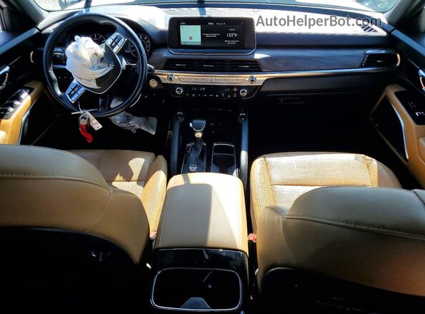 5XYP54HC9MG167110 2021 KIA TELLURIDE White წინა პანელის ხედი