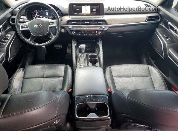 5XYP54HCXLG089788 2020 KIA TELLURIDE Black Вид панелі приладів